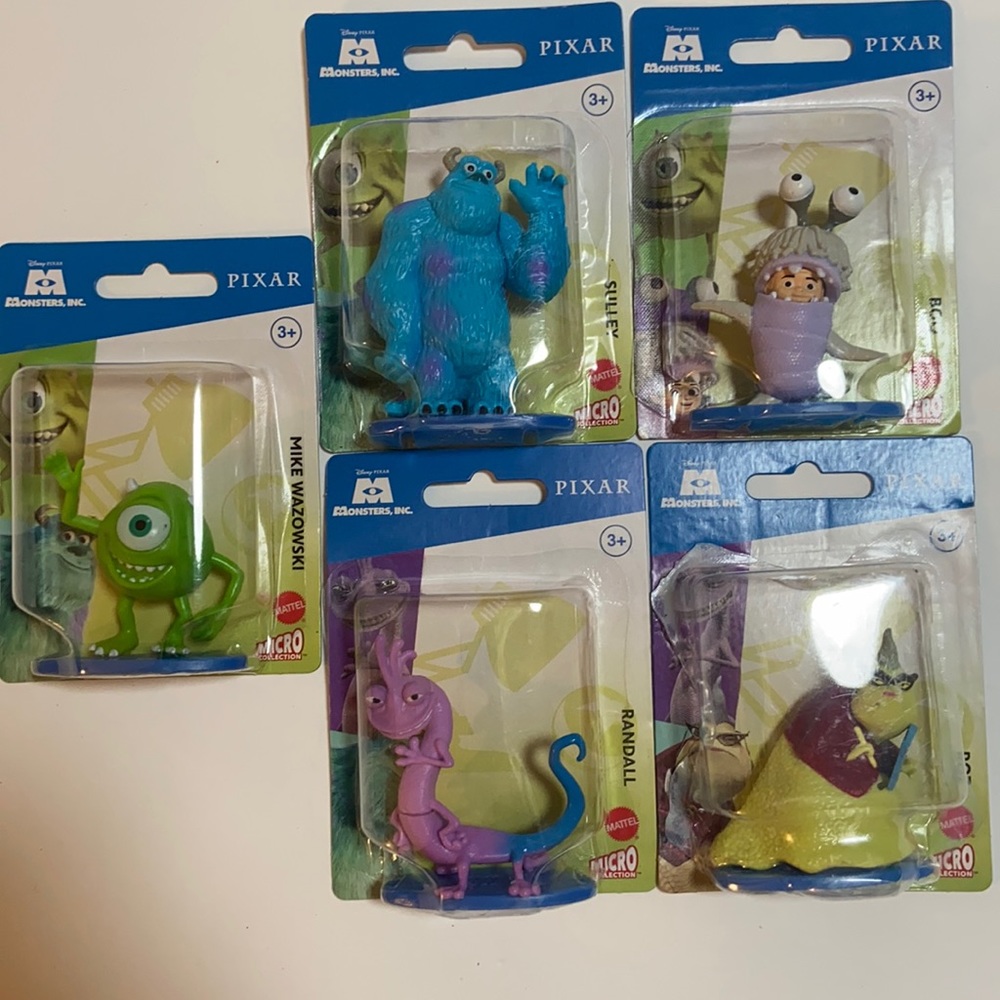 Disney Pixar monsters Inc. micro collection figurines
